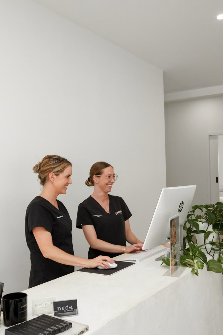 Recepción de clinica dental